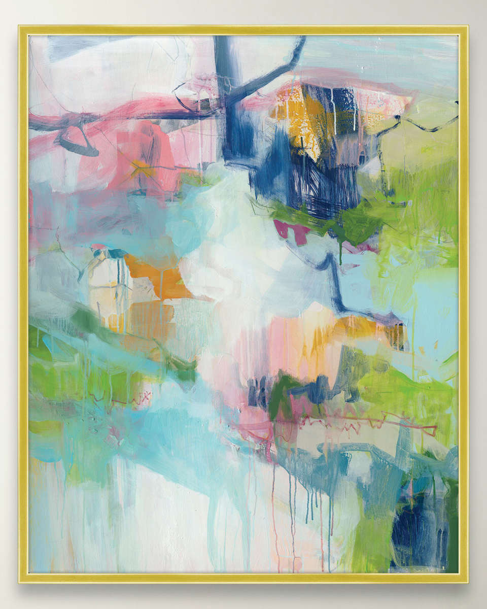"Just Beaming 1" Framed Giclee
